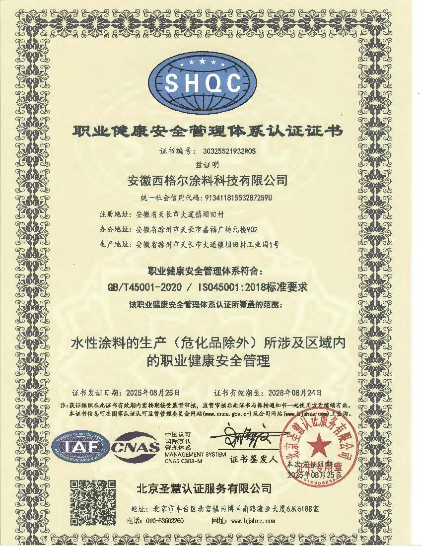 ISO 45001:2018 OH&S (Chinese)