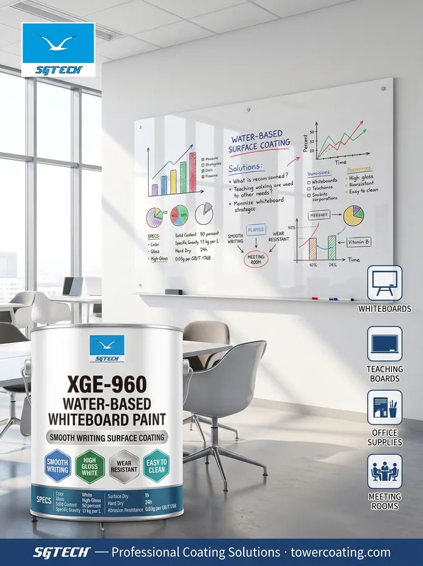 Water-Based Whiteboard Paint
